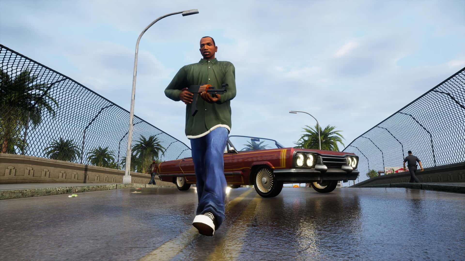 侠盗猎车手：圣安地列斯重制版 GTA San Andreas Definitive Edition 决定版封面